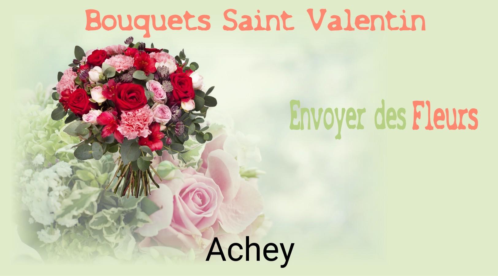 Roses de Saint-Valentin livrées à Achey
